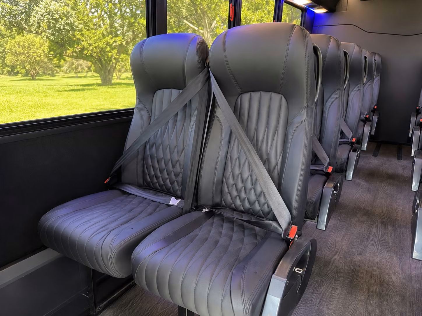 18 passenger minibus inside