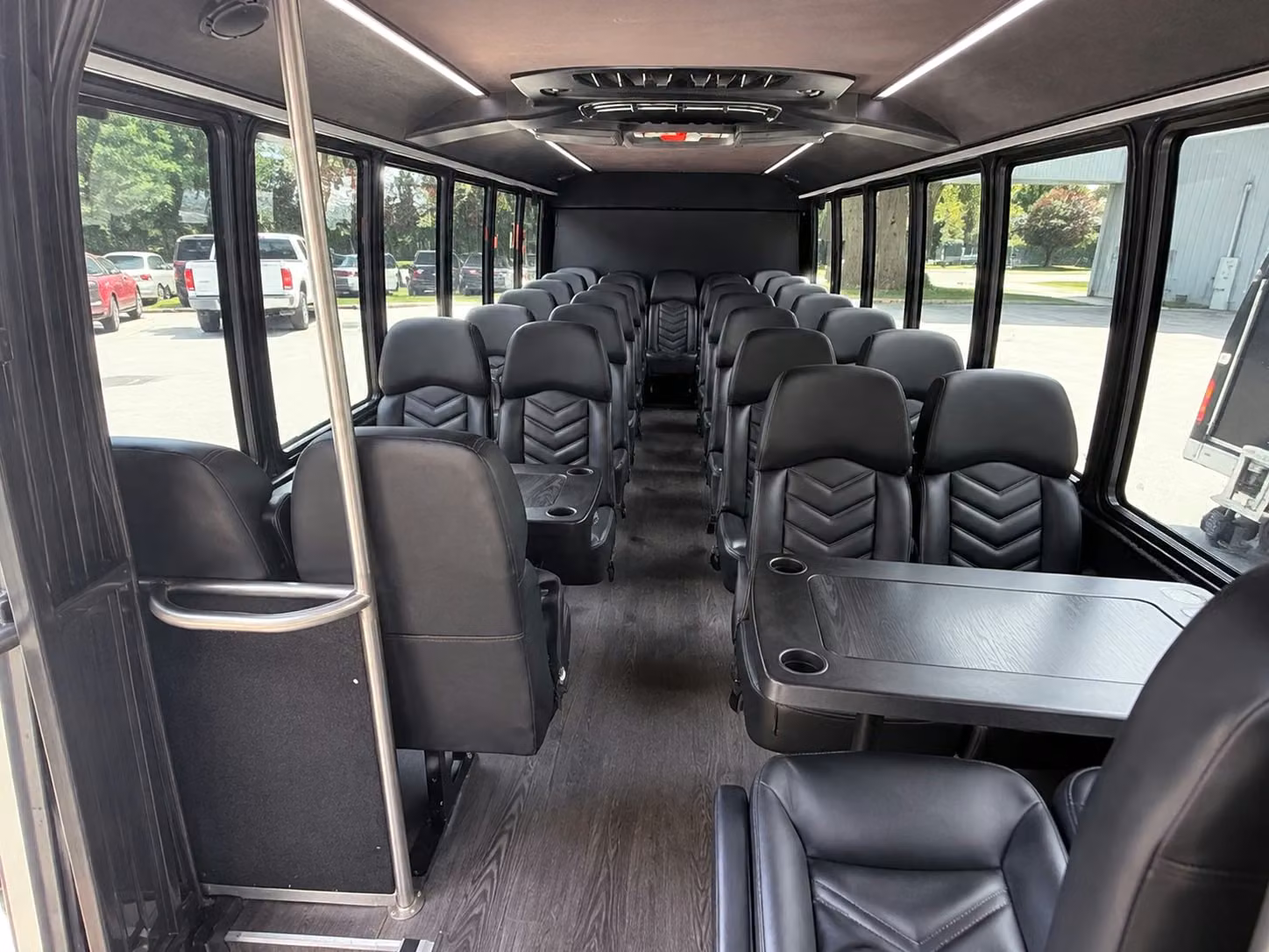 20 passenger minibus inside