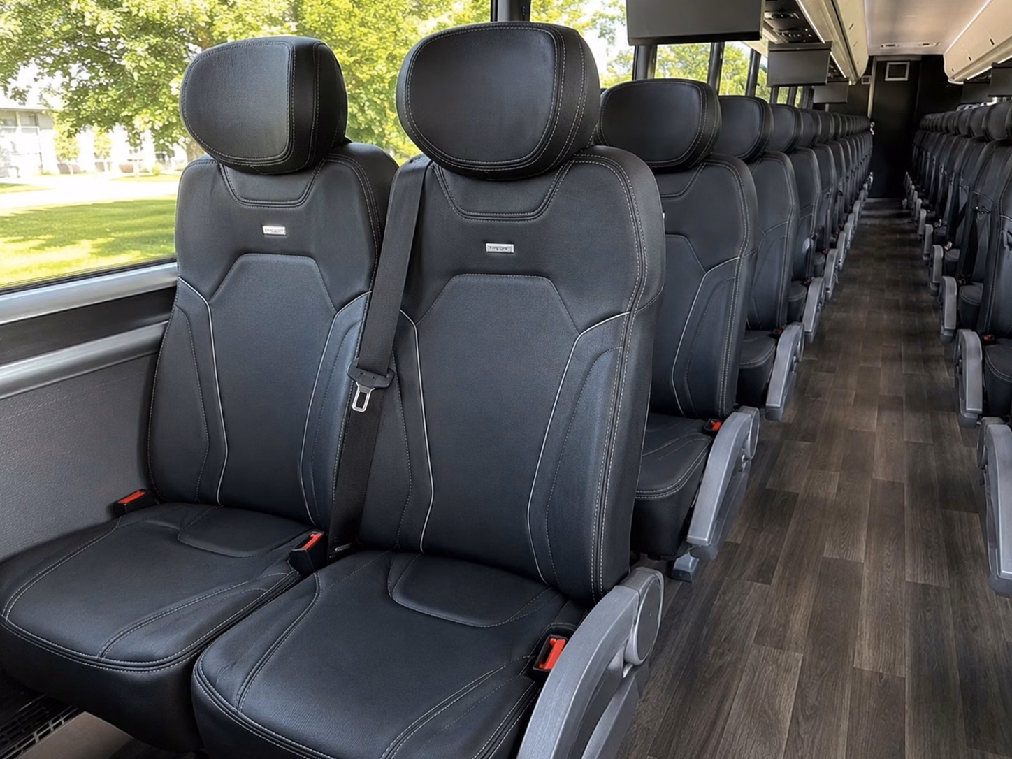 lawton charter bus interior gallery