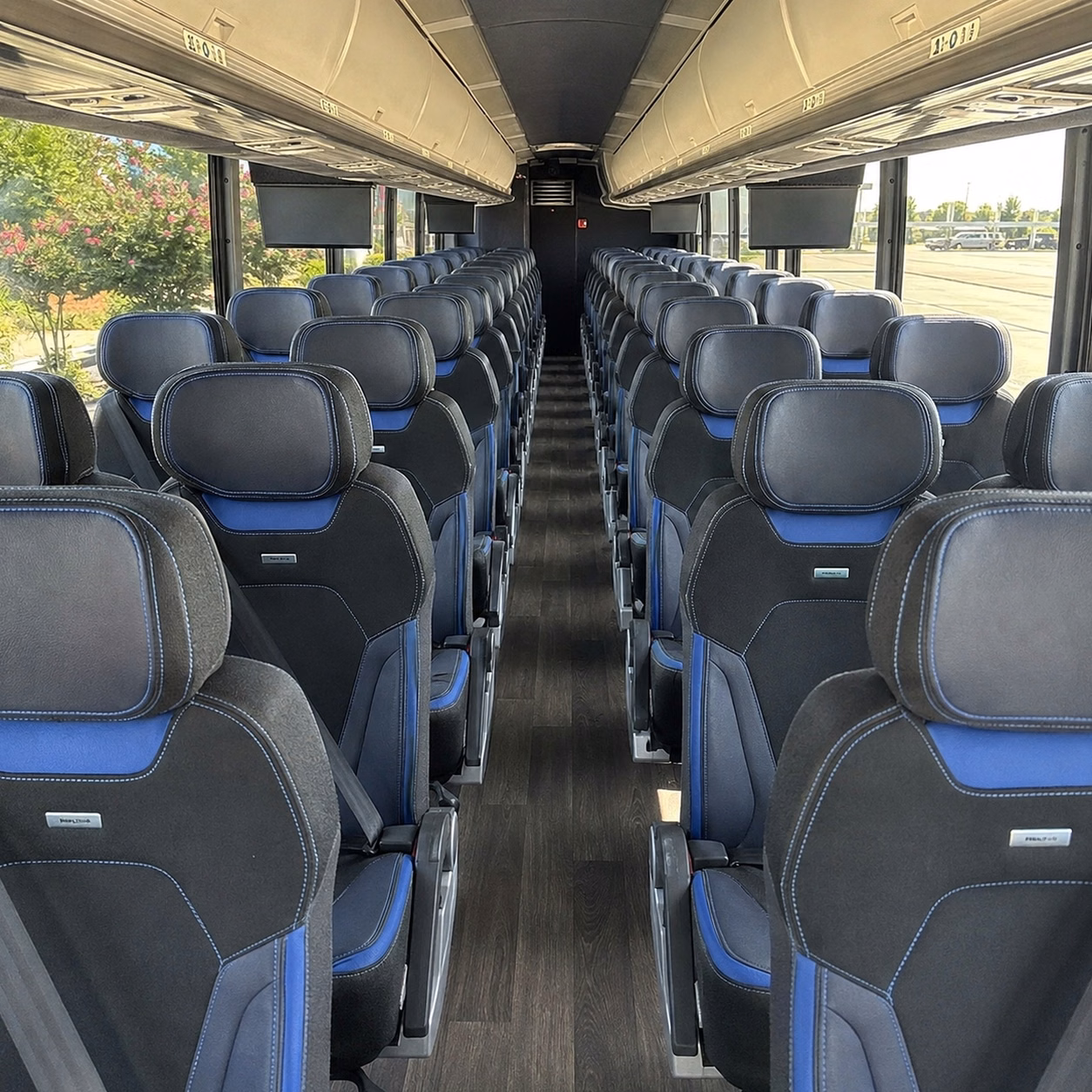 lawton charter bus interior