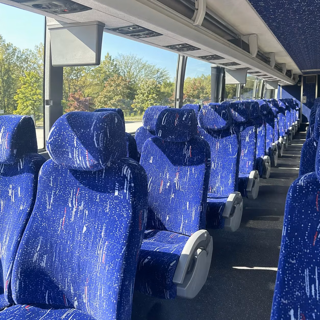 lawton charter bus rental inside