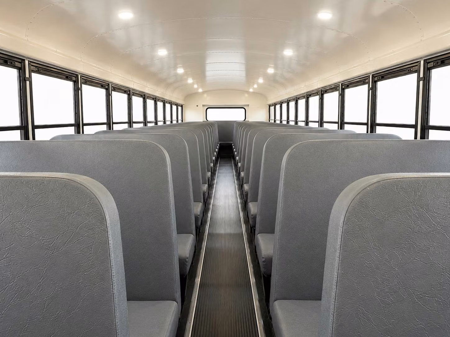 school bus interior