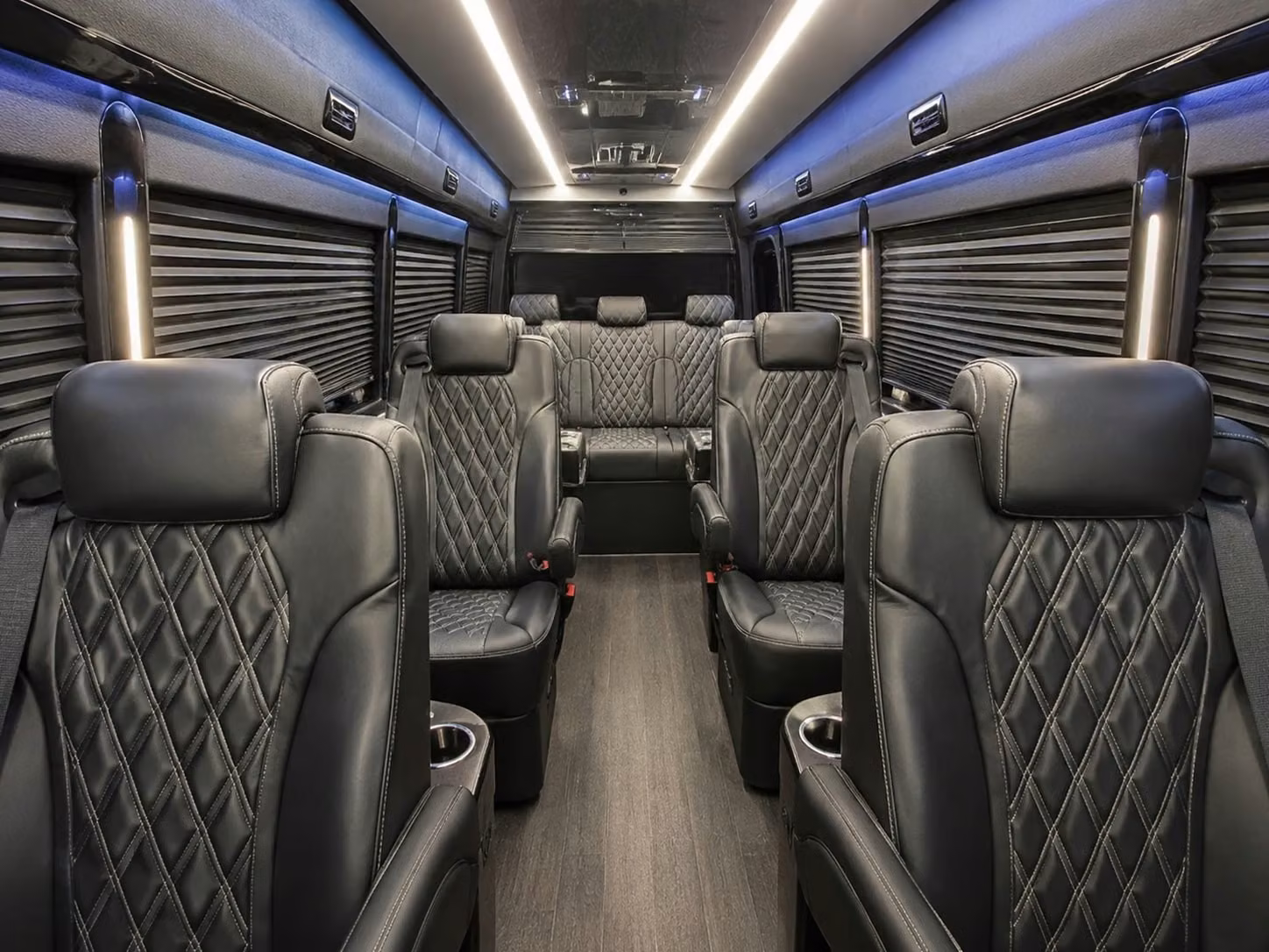 sprinter van with driver interior
